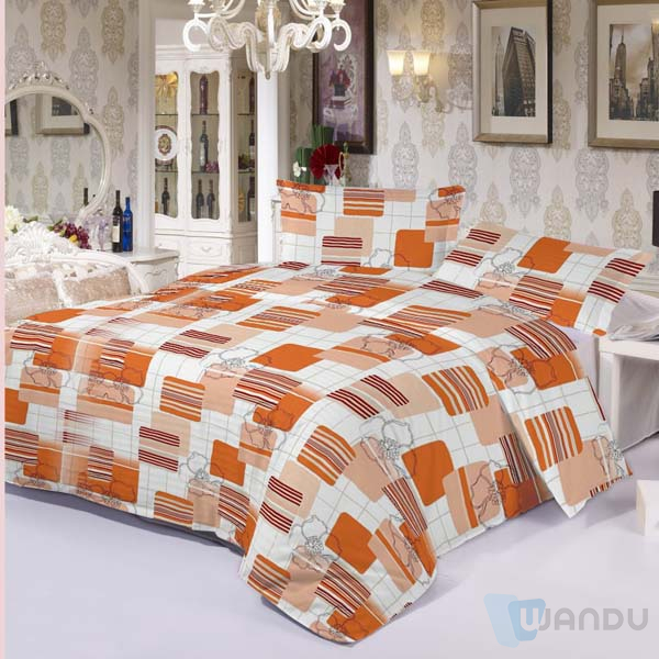 Wholesale 4 Pcs Bed Sheet Cover Set Bedding Cheap Home Hotle Bedding Sets Full / Twin / Queen / King Size