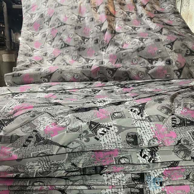 Changxing Wandu Textiles Factory Hot Sales 100% Polyester Microfiber Hometextile Fabric Custom Brushed BedSheet Printing Fabric 