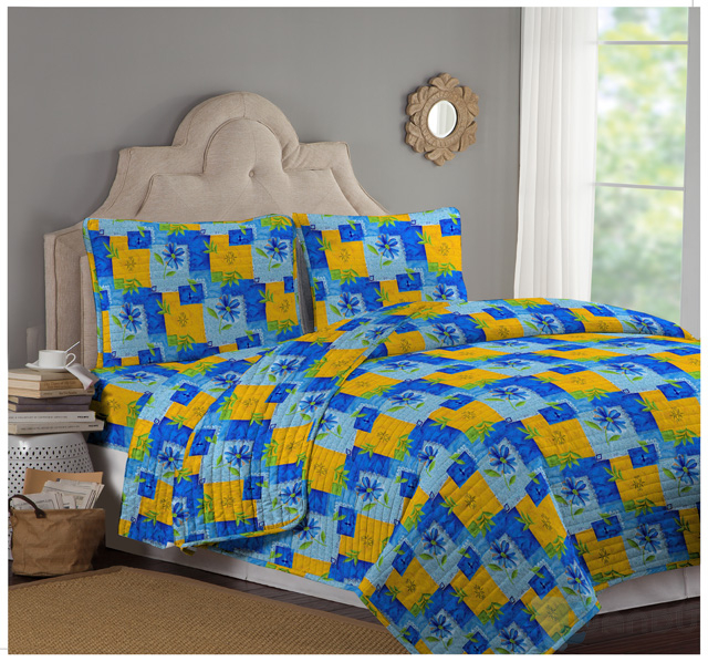 Custom Bed Sheet Fabric Custom Polyester Flower Fabric Printing