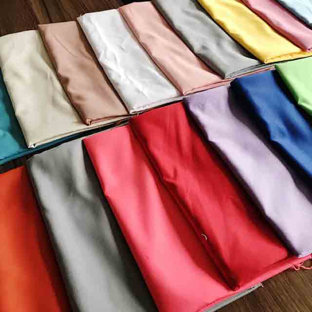 High Quality Solid White 100 Polyester Bleached Hotel Bedsheet Fabric 130GSM