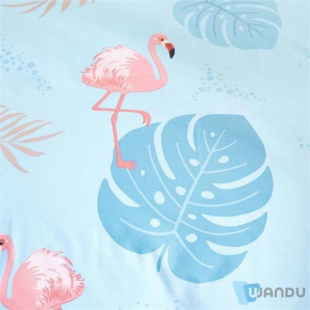280cm 240cm 100% Polyester Microfiber Plain Pigment Printed Fabric Home Textile 75GSM Egypt