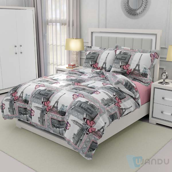 Thick Warm Winter Fluffy Bedding Set Velvet Coral Fleece Double-Sided Quilt Cover Cheap Bed Sheet Sets