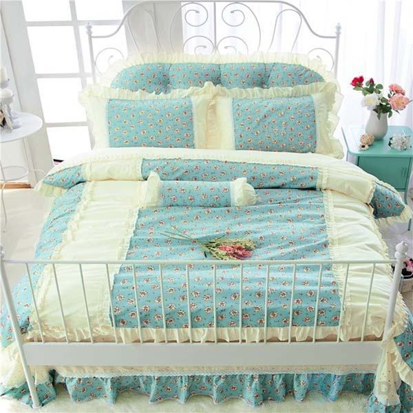 Printed Cover Set Luxury Customised Easy-Care Soft Microfiber 4 Pieces Bedding Set For Women