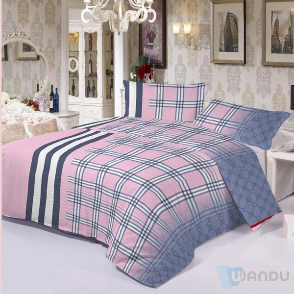 Factory Wholesale Cheap 100% Polyester Fabric for Bedding Bedsheet Microfiber Brushed Fabric Textiles