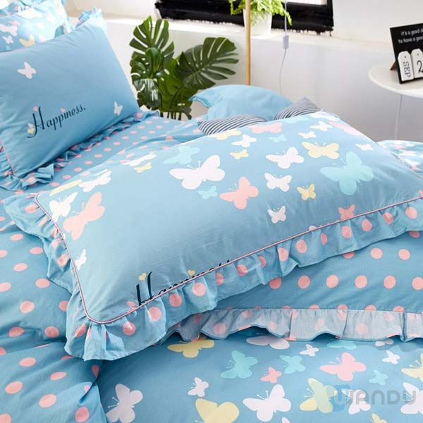 Material Polyester Polyurethane Bedsheet Manufactured And Exported by Chinese Textile Factory