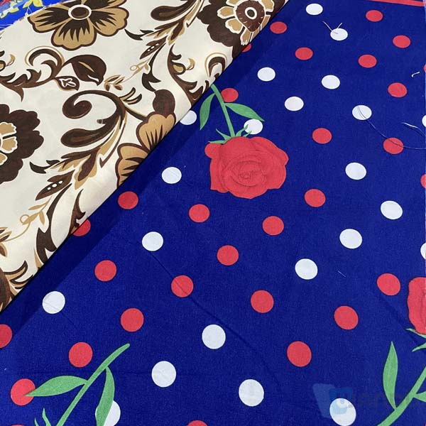 Custom Made Polyester Woven Floral Printed Fabrics Hometextile Fabric Changxing Wandu Textiles