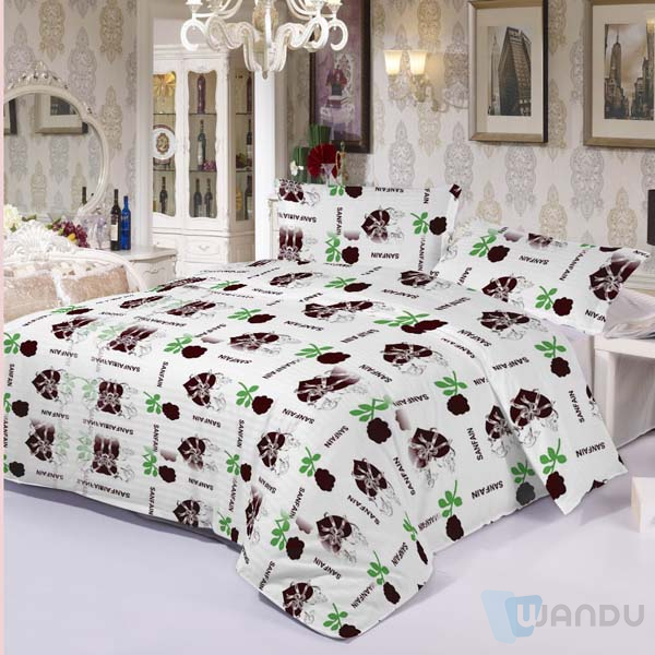 High Quality Twin Size Teen Girl Children Cute Bedding Sets Printing Kids Bedding Set